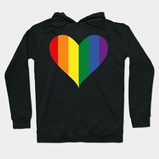 LGBT Heart Hoodie by MajorCompany